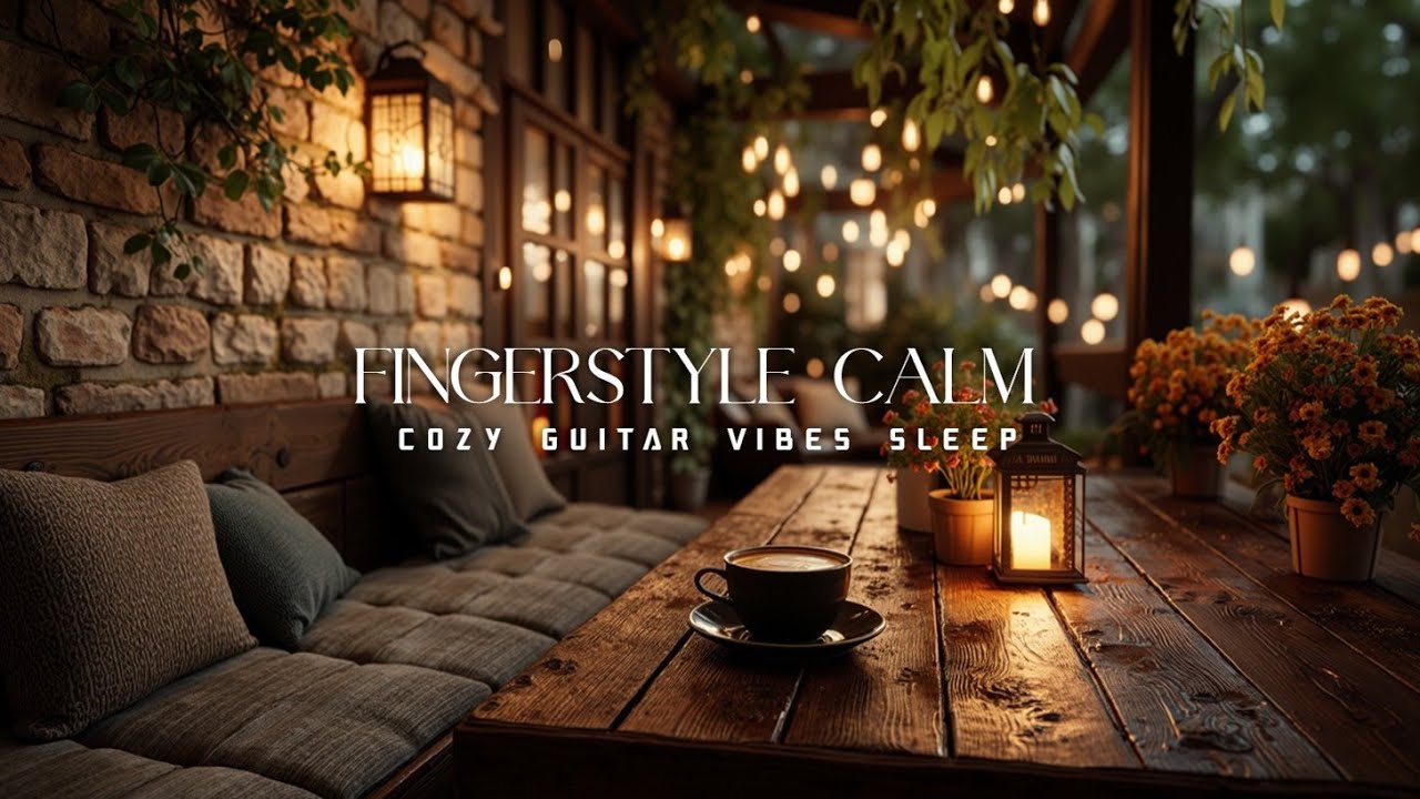 Расслабляющая инструментальная музыка в стиле фингерстайл для учебы и сна 😌