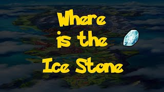 Where Is Ice Stone Pokemon Sword & Shield