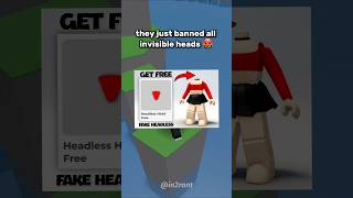Roblox Banned Invisible Heads - Headless