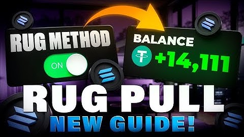 How I RUG PULL 22k a Day Using Meme Coins FULL COURSE