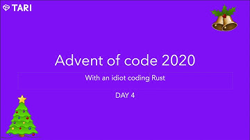 Advent of Code in Rust - Day4 (live coding session)