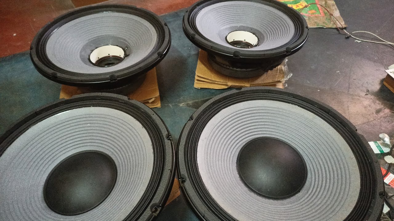 15 1000 Watt Speaker With BNC Magnet RCF Basket With 4 In out Voice 15-1000-watt-speaker-with-bnc-magnet-rcf-basket-with-4-in-out-voice