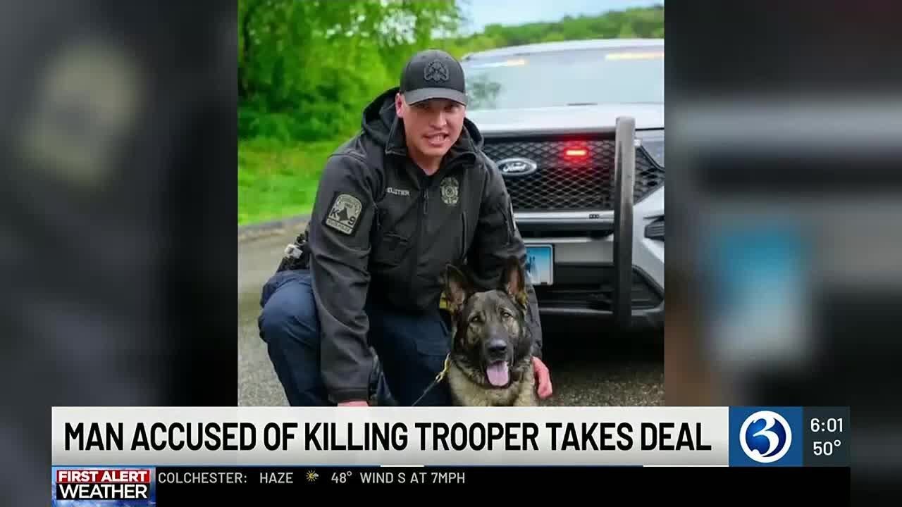 Man accused of killing trooper takes plea deal - YouTube