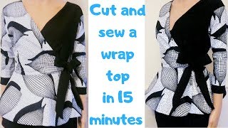 How to make wrap top easy step-by-step guide for beginners