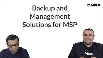 Webinar: Backup and Management Solutions for MSP