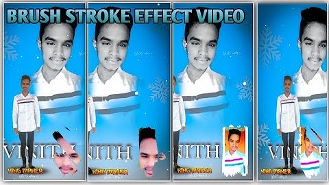 🥰New Trending Brush Stroke Effect Video Editing in Alight Motion | Brush Effect Editing Tutorial