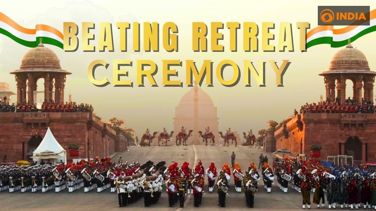 Beating Retreat Ceremony 2026 at Vijay Chowk, New Delhi | 29th January | DD India