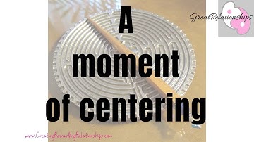 Center yourself through Chartres labyrinth for better relating