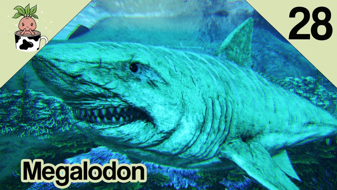 Ark Survival Evolved [The Island] - Ep 28 - Taming a Megalodon Shark
