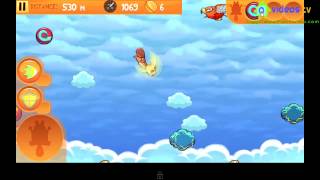 Android Kew Kew - Sky Glider Squirrel HD GamePlay screenshot 4