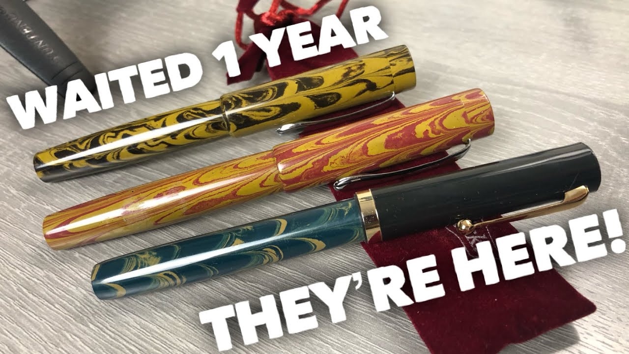 ASA Wizard Fountain Pens Finally Here! Handmade Ebonite from India 2020