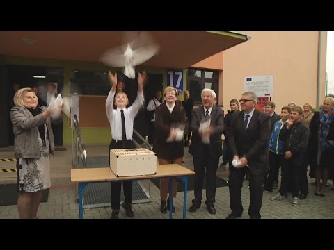 10-lecie nadania im. Jana Pawła II Gimnazjum w Dobrodzieniu