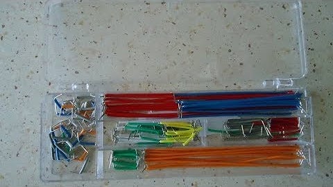 Banggood 140pcs U Shape Solderless Breadboard Jumper Cable Dupont Wire For Arduino Shield