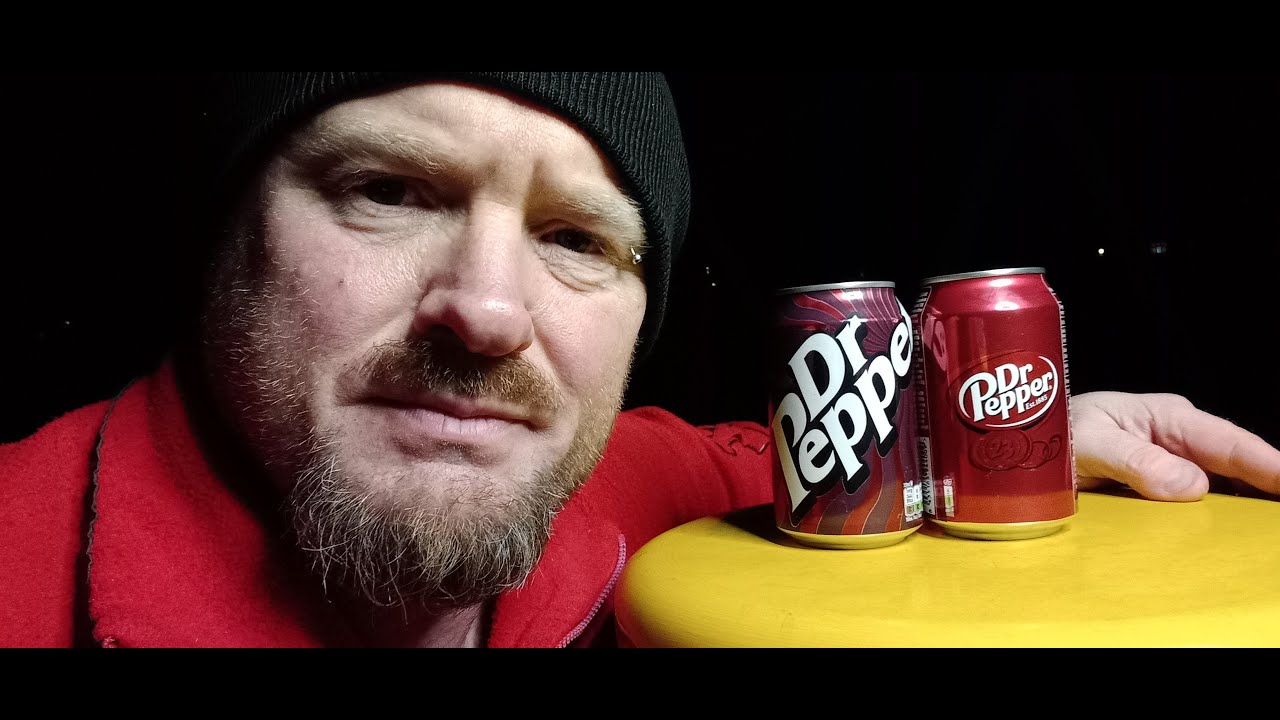 Dr. Pepper comparisons: UK can vs US can (side-by-side review)