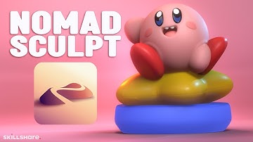 Creating Kirby! Nomad Sculpt 1.76+ (2023) | Skillshare Exclusive Course Preview