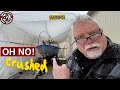 Detroyed ! | Shrink Wrap Shelter FAIL (Ep164)
