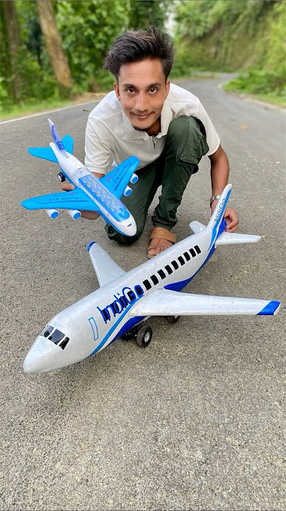 Big 2 Ta Rc Aeroplane and Indigo Flight ￼Unboxing Dekho