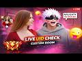 FREE FIRE LIVE UID CHECKING 🔴 CUSTOM ROOM OPEN 🔥 | #Nishulegendlive #UnGraduateGamer #shortlive