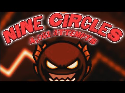Nine Circles 100% (Hard Demon) // New Hardest // First Hard Demon - YouTube