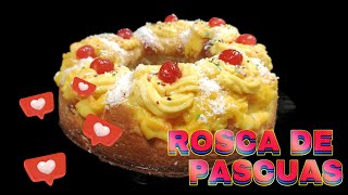 Rosca de pascua facil de hacer by Cocina Facil de Rosana 2,560 views 1 month ago 7 minutes, 16 seconds