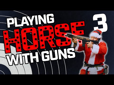 We Play H-O-R-S-E Gun Challenge - Christmas Edition