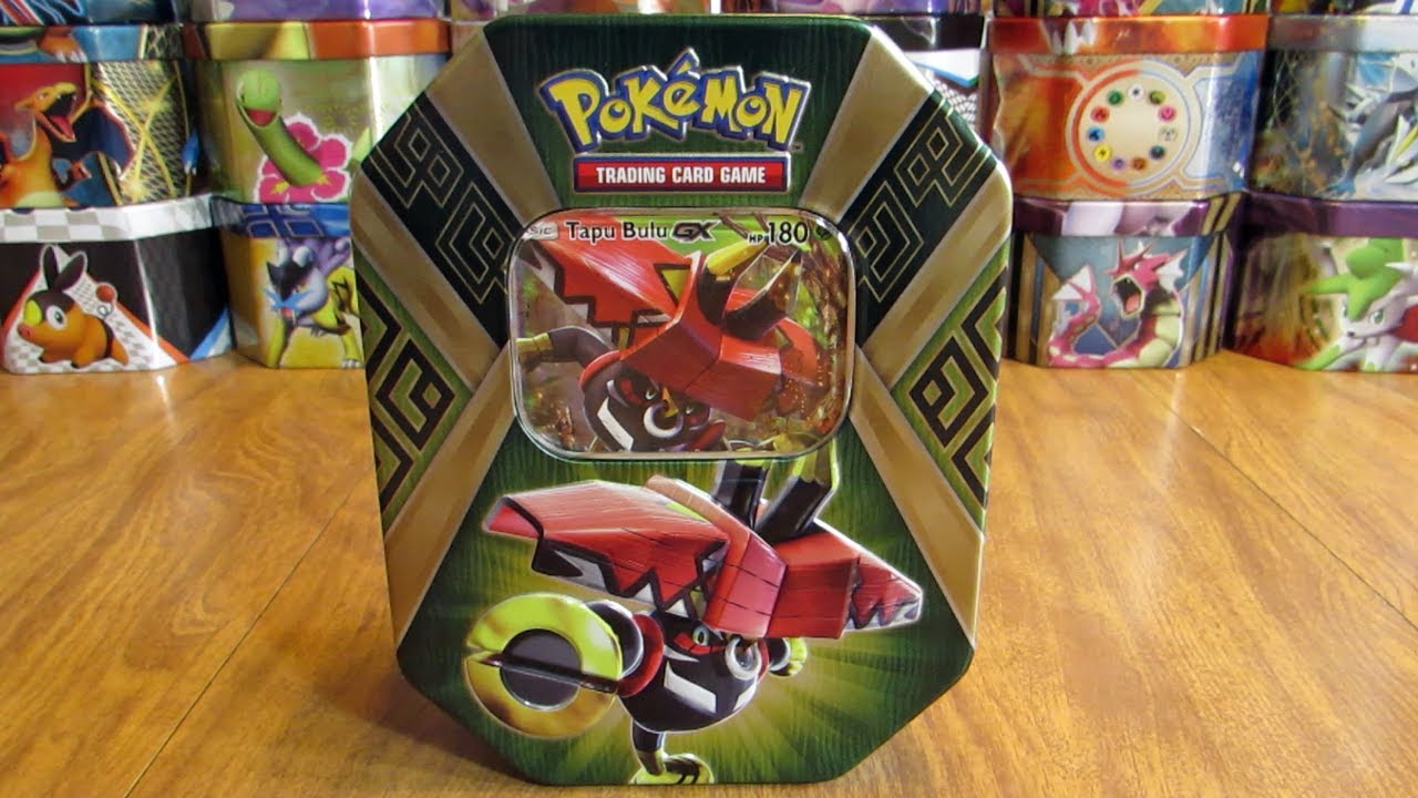 Pokemon TCG: Island Guardian Tapu Bulu & Tapu Koko Combo Tin 