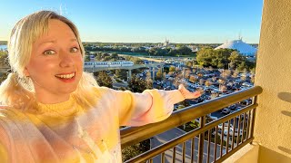 Disney's Bay Lake Tower Resort 2022! Theme Park View Room Tour, Dinner, Fireworks, Pool!