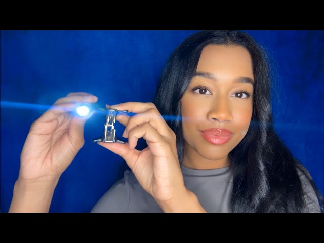 ASMR Taking Your Picture (with a stapler remover) 📸 Follow The Light