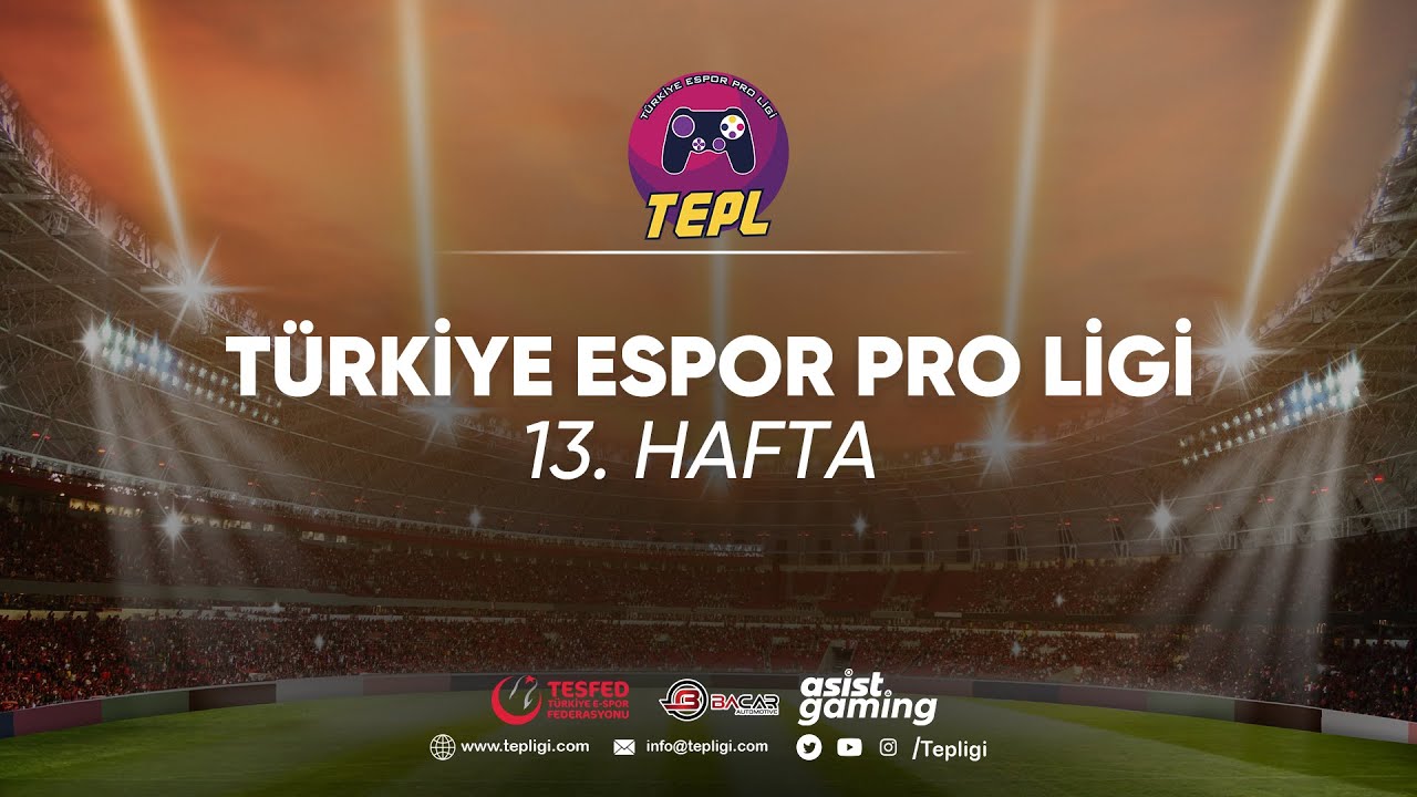 FIFA 22 | TÜRKİYE ESPOR PRO LİGİ 13.HAFTA | CANLI