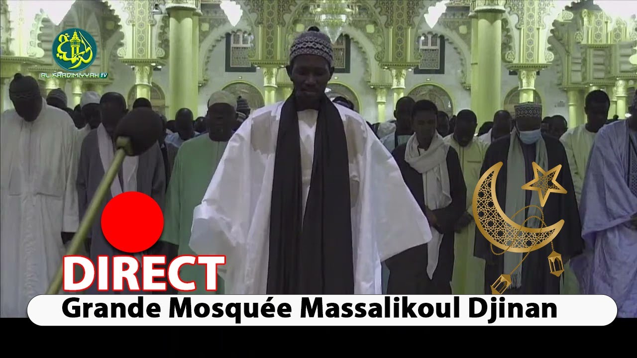 🔴 EN DIRECT | Grande Mosquée Massalikoul Jinaan | Nafilah Ramadan 1446 – 20ème Nuit 🌙 |20 Mars 2025