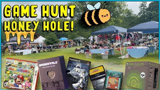 This Community Yard Sale Was The Bees Knees! 🍯🍯 || YouTube Retro Video Game Hunting!