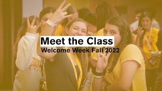 Meet the Class - Fall 2022