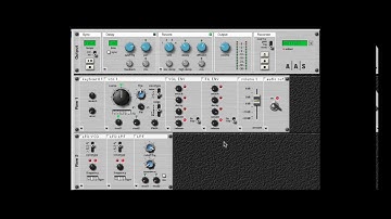 Chapter 4 | Video 1: Subtractive Synthesis Clarinet in AAS Tassman