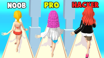 NOOB vs PRO vs HACKER in Project Runway !