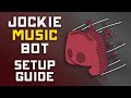 Guide de configuration de jockie music bot  comment inviter rechercher et lire de la musique