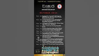 Jadwal Familys Oktober 2024 ‼️ #musik #dangdut #familysgroup