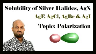 Lesson 6: Solubility of Silver Halides| Topic: Polarization | Periodic Properties of Elements