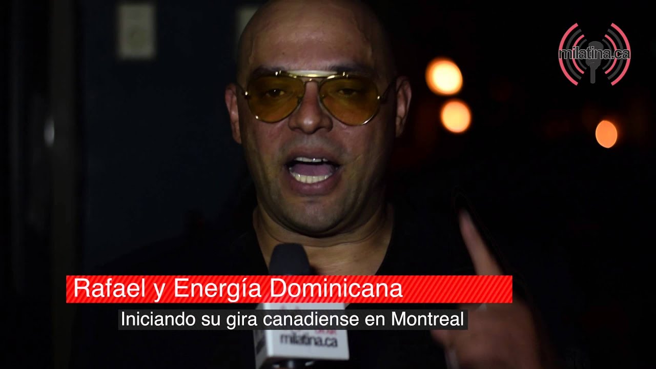 Rafael y Energía Dominicana de Gira en Canada