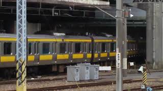 総武線B37編成E231系0番台🚃大宮工場入場③🚃💨