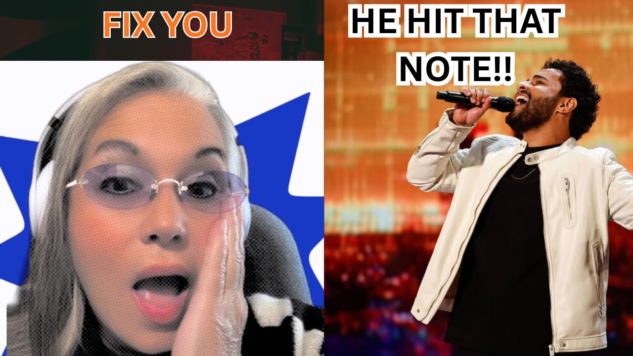 Nannie's First Time Reaction To Gabriel Henrique  - Fix You (Coldplay Cover)