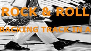 Chuck Berry style  Backing track - Blues / Rock & Roll in A major