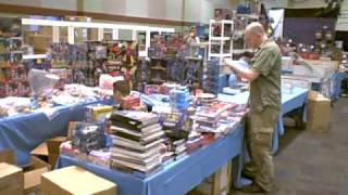 Botcon 2010 Dealer Room Setup