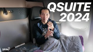 [spin9] รีวิว Qatar Qsuite ปี 2024 - ยังเป็น Business Class ที่ดีที่สุดอยู่มั้ย?