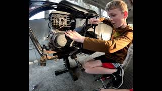 Mini Bike Removing the Chain and Rear Wheel