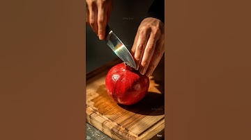 Cutting Glass Fruit Pomegranate  ASMR #ai #aiart #asmrsounds #asmr #aiasmr #satisfyingvideo #shorts
