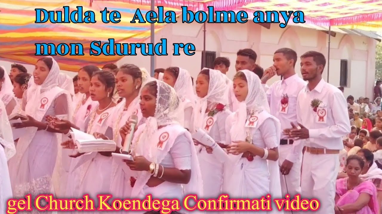 Dulda te  Aela bolme anya mon Sdurud re mundri Christian bhajan song gel Church Koendega Confirmati