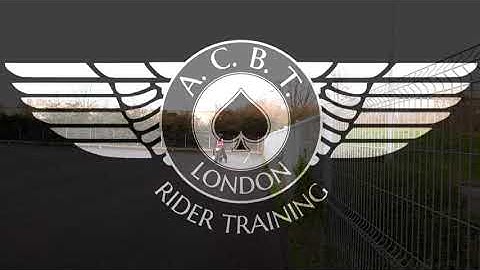 Module 1 motorbike test. 8: Emergency stop.