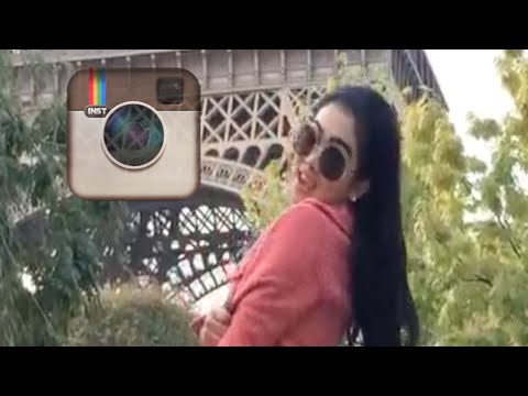 video syahrini maju mundur cantik ketabrak kereta