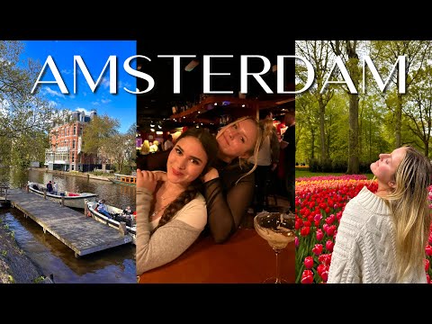 AMSTERDAM VLOG 2024🌷🚲🛶
