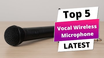 ✅ Best vocal wireless microphone: Vocal wireless microphone (Buying Guide)